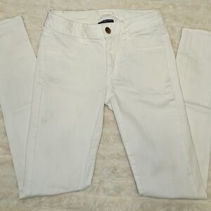 American Eagle Outfitters High Rise White Jeans